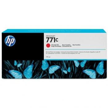 HP 771C Cartucho de Tinta Original Rojo Cromático (B6Y08A)