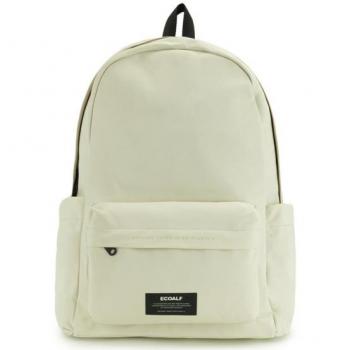 Mochila Ecoalf Basil Beige Unisex Casual Sostenible de Nylon Reciclado 2024
