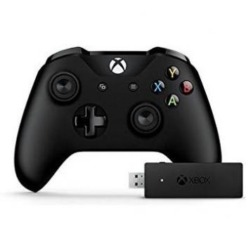 Microsoft - Mando + Adaptador Inalámbrico