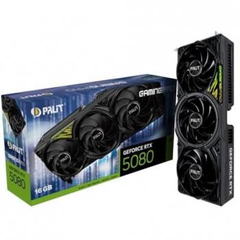 Tarjeta gráfica Palit GeForce RTX 5080 GamingPro V1 16 GB GDDR7 PCIe 5.0 HDMI y 3x DisplayPort
