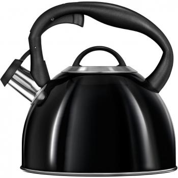 Smile MCN13/C Tetera con Silbato, Hervidor de Agua Retro, Apto para Inducción y Vitrocerámica, Compatible con Todo Tipo de Cocinas, Capacidad 3 Litros, Material