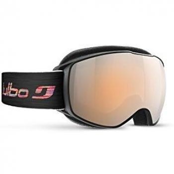 Julbo Echo Gafas de esquí, Niñas, Noir/Multicolor Rouge, Small