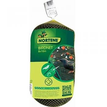 Nortene Malla antipájaros negra 8 x 10m