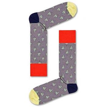 Calcetines Dressed Rocket Estampado Único Grises Talla 39-42 Unisex Adulto