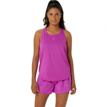 Camiseta Sin Mangas ASICS Road Tank Rosa Intenso Mujer - L