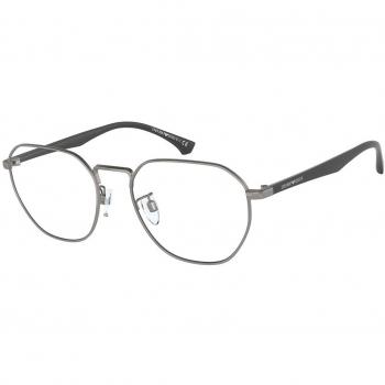 Emporio Armani Gafas Graduadas EA 1128D 3010 - Lentes Recetadas Para Hombre Asian Fit Gunmetal 55