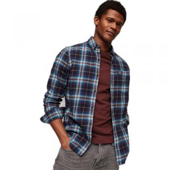Superdry Men's Long-Sleeved Organic Cotton Lumberjack Shirt