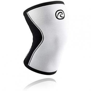 Rehband RX - Rodillera (talla M), color blanco y negro