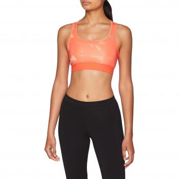 Asics Breathable Performance Sujetador, Mujer, Shadow Coralicious, Large
