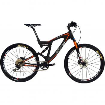BEIOU Carbon Dual Suspension Mountain Bicycles Todo terreno 27.5 pulgadas MTB 650B Bicicleta SHIMANO DEORE 10 velocidades 12.7kg T700 marco mate 3K CB22