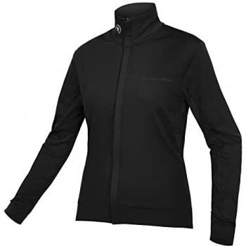 Maillot de ciclismo Endura Xtract Roubaix manga larga para mujer, color negro, talla L