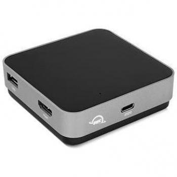 OWC USB-C Travel Dock - Space Grey, 5 Ports, HDMI, SD Card Slot
