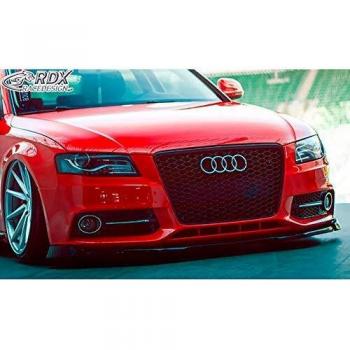 Spoiler delantero RDX Racedesign para AUDI RDFAVX30068 - Lip Spoiler, Labio de parachoques, Mejora aerodinámica