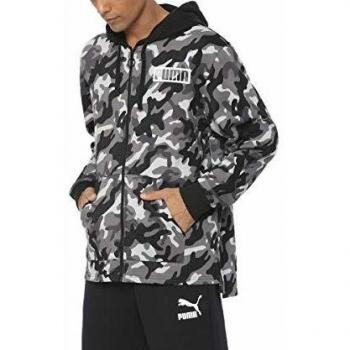 PUMA Sudadera Rebel Camuflaje Negro Blanco
