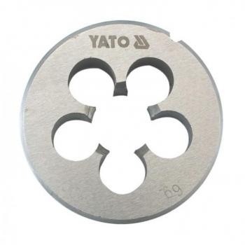Terraja Yato YT-2965, herramienta de roscado, fabricada en acero al carbono, con un diámetro de rosca de 1/2 y paso de 14 hilos por pulgada, ideal para trabajos