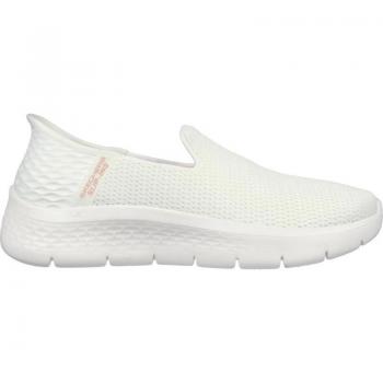Zapatillas deportivas de mujer Skechers Slip-ins Go Walk Flex blancas