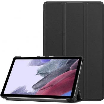 Estuche Protector Elegante para Tablet Samsung Galaxy Tab A7 Lite - 8.7 pulgadas - Polyurethan y Polycarbonato - Color Negro