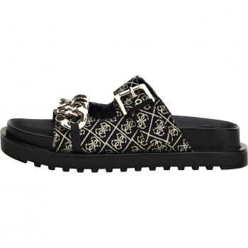 Guess Fatema Women's Black Polyurethane Slides