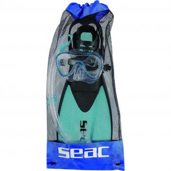 SEAC Spinta Compuesto por Máscara Extreme, Unisex Adulto, Azul, 46/47