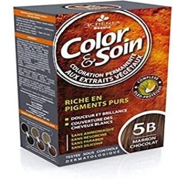 Les 3 Chênes Color & Soin Woman Hair Dye - Chocolate Brown: 5B