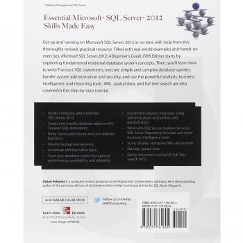Microsoft SQL Server 2012 Beginner's Guide - 5th Edition