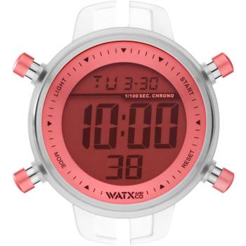 Reloj unisex Watx & Colors RWA1046, 43mm, diseño moderno, resistente al agua, correa de silicona ajustable