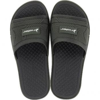 Chanclas de Hombre Rider Spin Slide Ad - Color Negro/Verde/Blanco, Talla EU 41