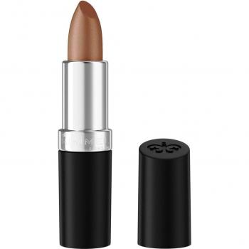Rimmel London Lasting Finish Softglow Lipstick 901 Golden Dust, Creamy Satin Finish, Long Lasting 8 HR Wear, Comfortable Formula, Rich Pigment