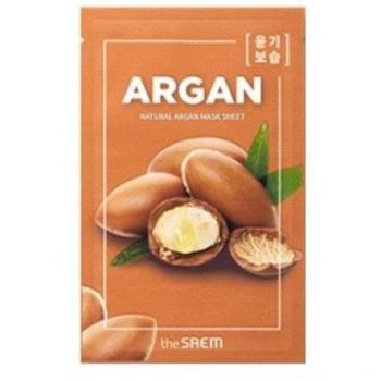 The Saem Natural Argan Oil Hydrating Sheet Mask 21ml
