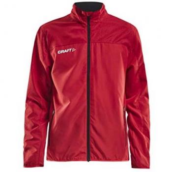 Craft Rush Windbreaker Jacket - Red, X-Small, Men's Polyamide