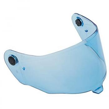 BELL Pantalla de Casco de Moto Pro Star / Race Star Azul Def - Recambio Pantalla Visera Casco PANOVISION Serie Star (2016-) HI Def ANTIARAÑAZOS ANTIVAHO