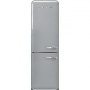Smeg FAB32LSV5 Frigorífico Combi No Frost Retro Años 50 Bisagra Izquierda Clase D Color Plata Envío Gratis
