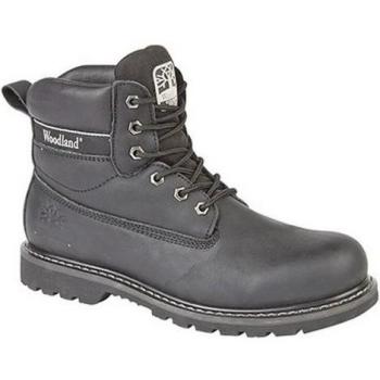 Woodland Men's 6 Eye Padded Utility Boots