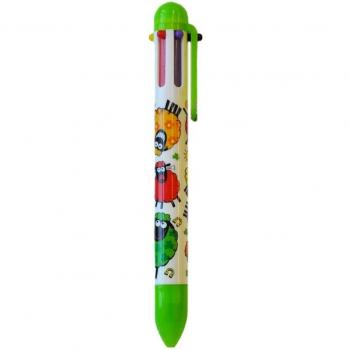 Wacky Woollies 6 In 1 Colour Pen