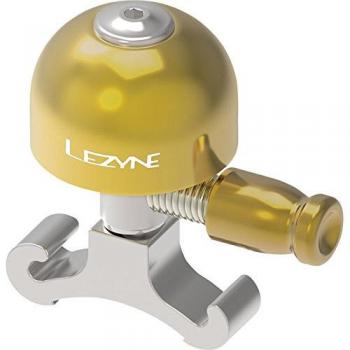 Lezyne Classic Brass Bell Timbre de Bici, Plateado, S