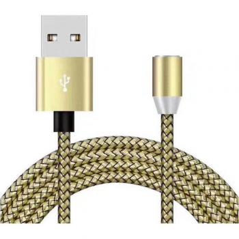 Enchufe Magnético de Carga Rápida Micro USB y Tipo C 8 Pines