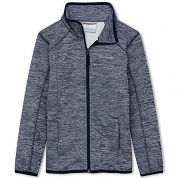 Columbia Wilderness Way - Chaqueta de Forro Polar para niño, Unzutreffend, Infantil, Color Azul Marino, tamaño Small