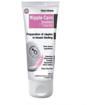 Frezyderm Nipple Care Emollient Cream Gel 40ml - Soothing Protection for Nursing Mothers