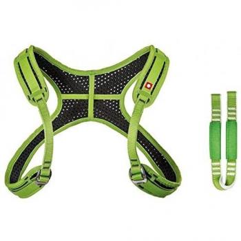 Arnés Ocún WeBee Chest Lite + Sling de Conexión, Verde/Negro, Talla Única Unisex