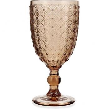 Set de Copas Bidasoa Gio Ambar Vidrio 300 ml 6 Unidades