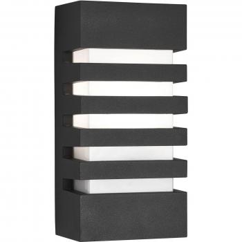 Aplique de exterior LED gris oscuro Exeter, 1 bombilla, 25 cm, IP54