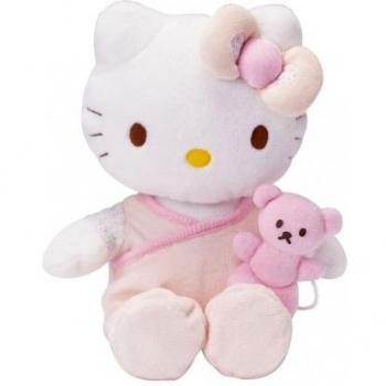 Hello Kitty - Peluche musical, 27 cm, color rosa