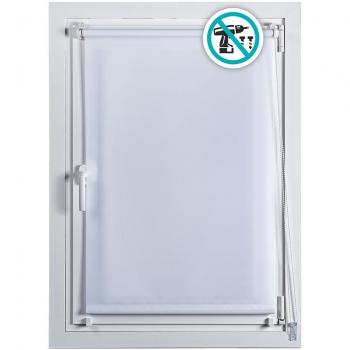 Estor Enrollable Clip&Fix 90x180cm Blanco Nieve Stor Planet