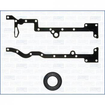 Juego de juntas para bloque motor AJUSA 54113500, incluye juntas para el cárter y otros componentes del motor, fabricado con materiales de alta calidad para garantizar un sellado óptimo y resistencia a altas temperaturas
