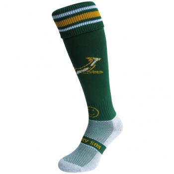 WackySox Calcetines de los deportes Sudáfrica Adult Shoe Size 7-11