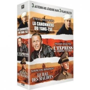 Acteurs de légende : Le bal des maudits + La canonnière du Yang-Tsé + L'express du colonel Von Ryan [Francia] [DVD]