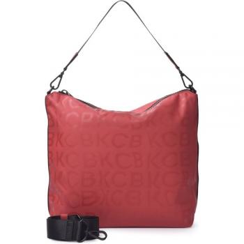 Bolso de hombro KCB Stamp color burdeos 3200 BU