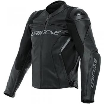 Chaqueta de Moto Dainese Racing 4 para Hombre - Cuero Negro