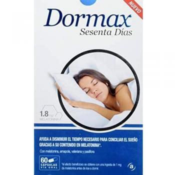 Dormax 60 Capsules - Melatonin Supplement for Sleep Support