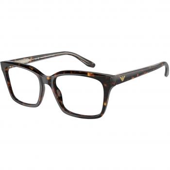 Emporio Armani EA3219 5879 Women’s Eyeglasses Tortoiseshell Size 52 (Frame Only) - Blue Light Block Available
